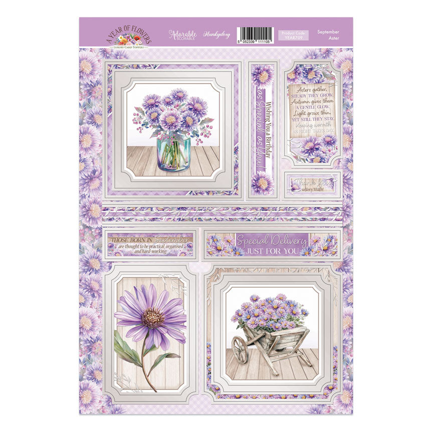 September - Aster Luxury Topper Sheet