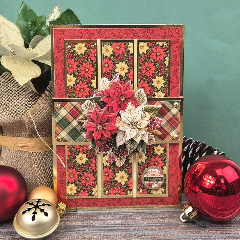 Brilliant Backgrounds - It's Beginning to Look a Lot Like Christmas 8" x 8" Paper Pad