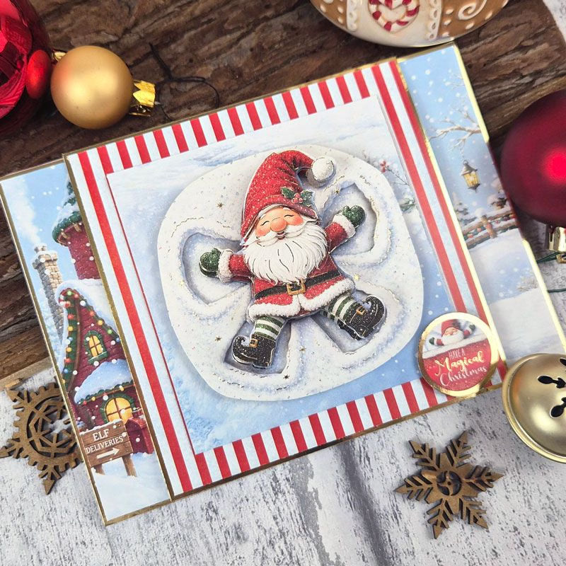 Brilliant Backgrounds - It's Beginning to Look a Lot Like Christmas 8" x 8" Paper Pad
