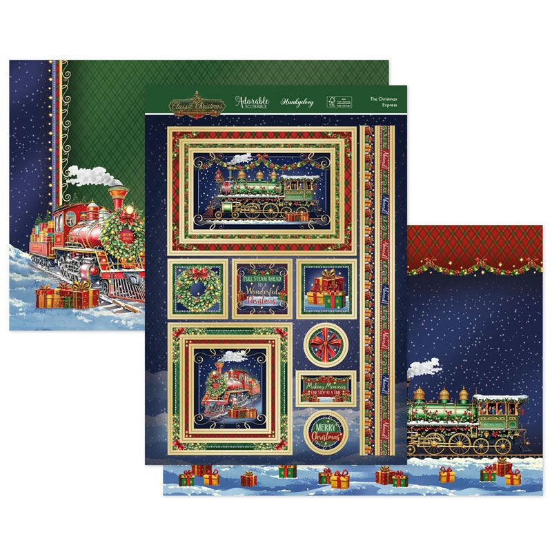 The Christmas Express Luxury Topper Set
