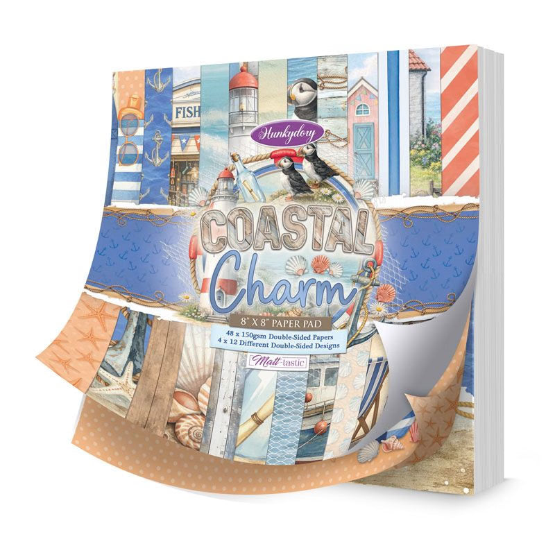 Coastal Charm 8" x 8" Paper Pad