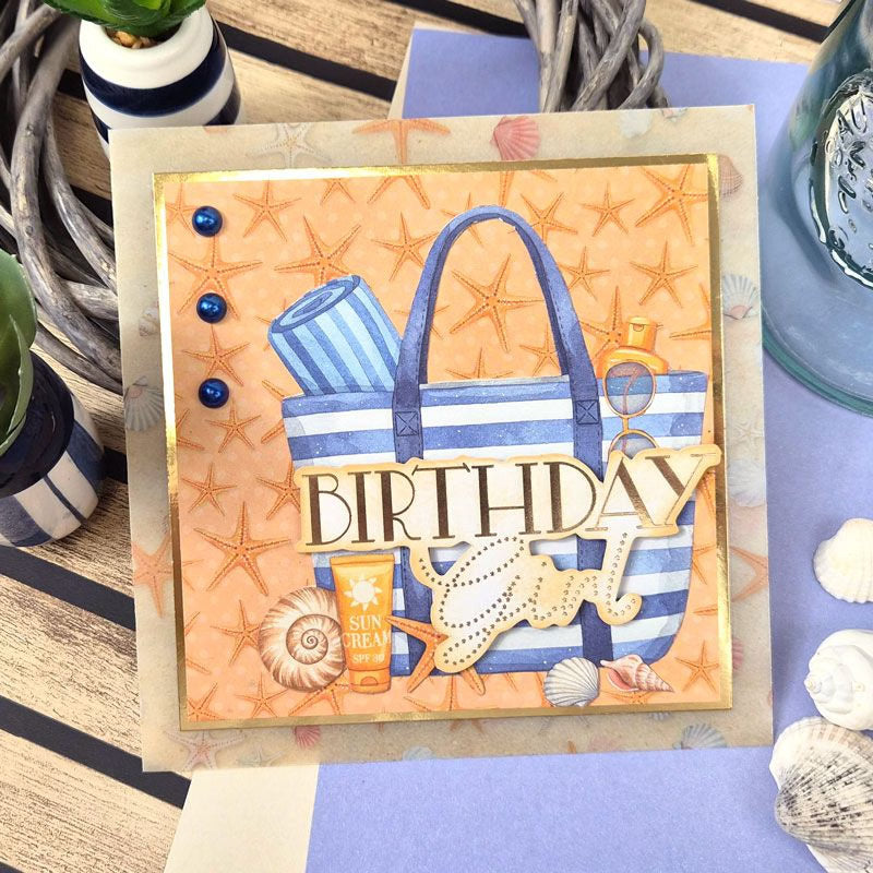 Coastal Charm Printed Parchment