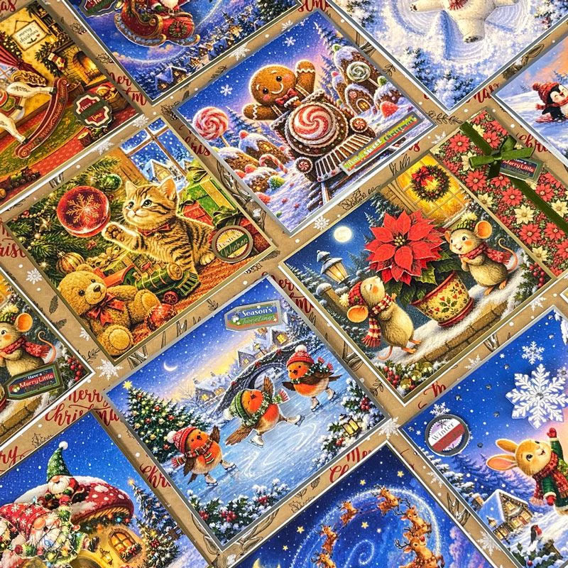 Christmas Spinners Concept Card Kit