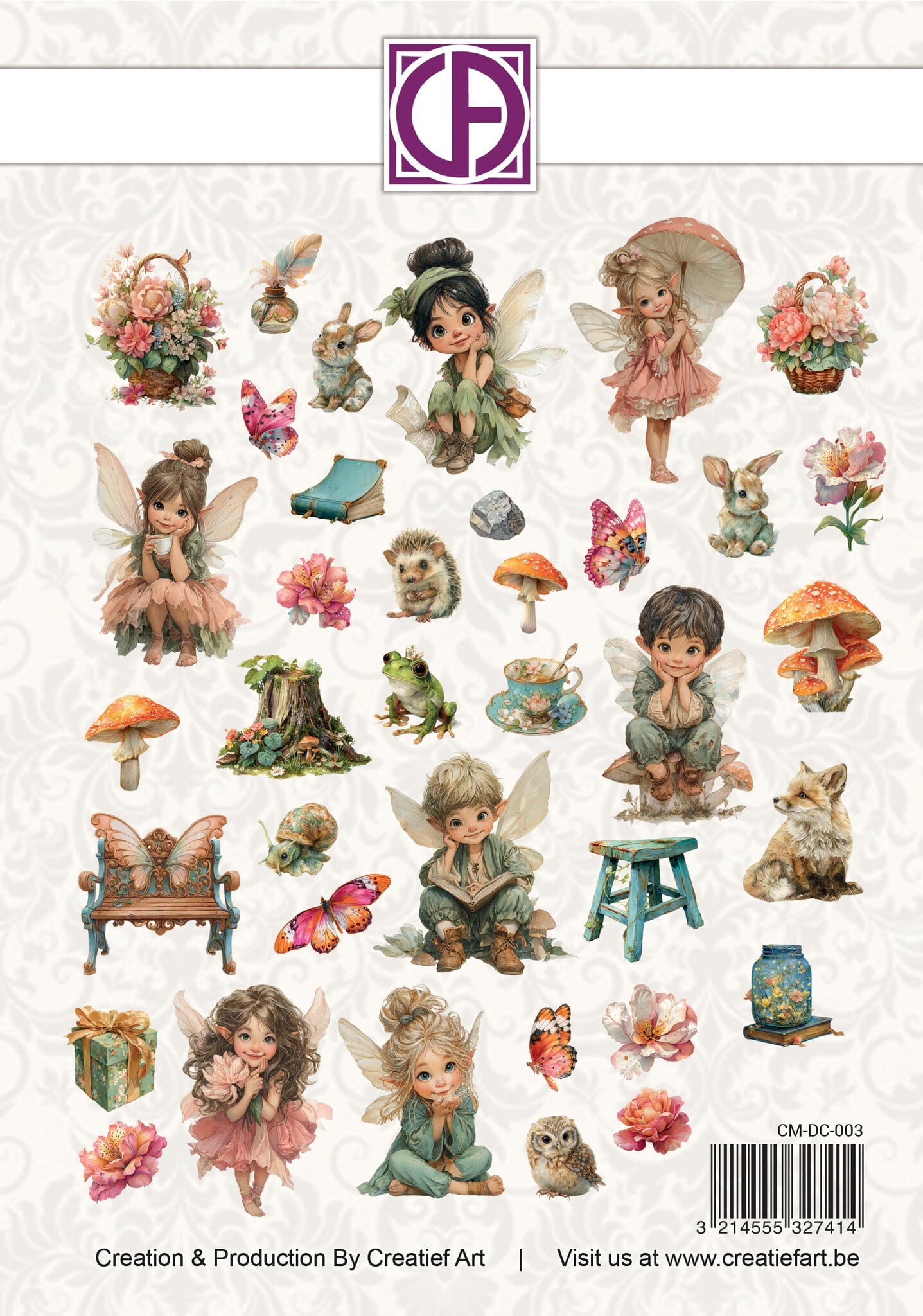 Creatief Art - Die-Cuts - Whispering Forest - 37 pieces