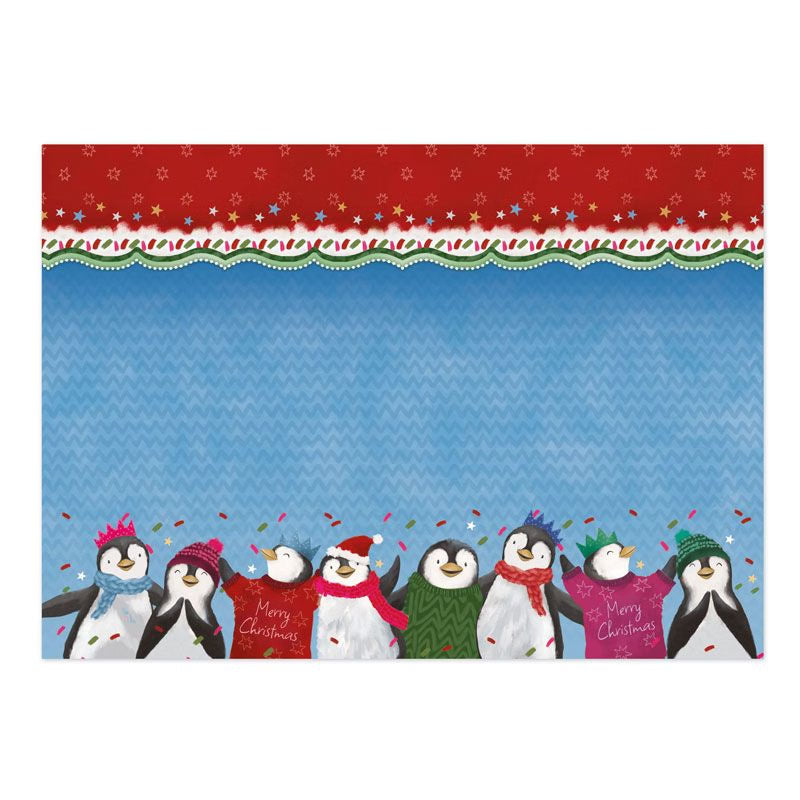 Penguin Party Luxury Topper Set