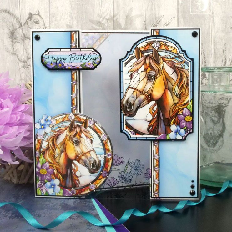 Deluxe Craft Pads - Stained Glass Wonderful Wildlife