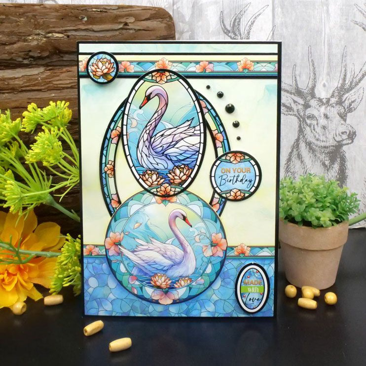 Deluxe Craft Pads - Stained Glass Wonderful Wildlife