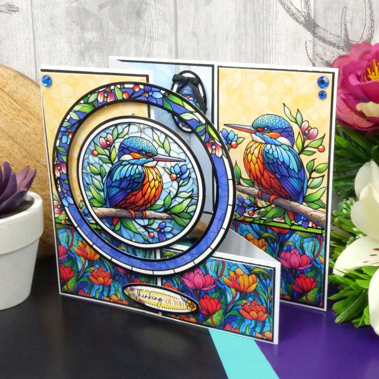 Deluxe Craft Pads - Stained Glass Wonderful Wildlife