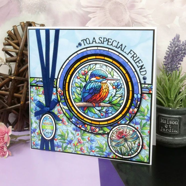 Deluxe Craft Pads - Stained Glass Wonderful Wildlife