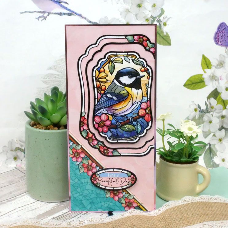 Deluxe Craft Pads - Stained Glass Wonderful Wildlife