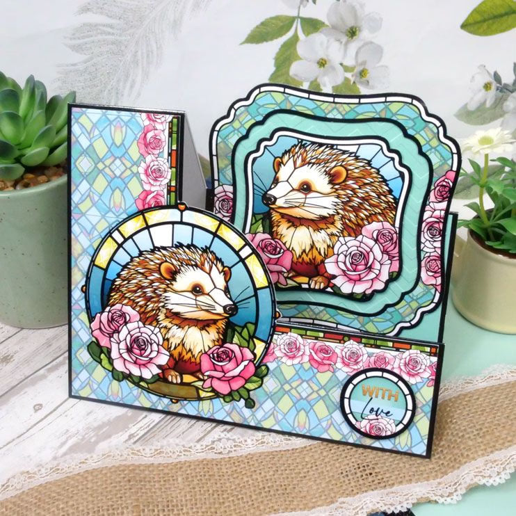 Deluxe Craft Pads - Stained Glass Wonderful Wildlife