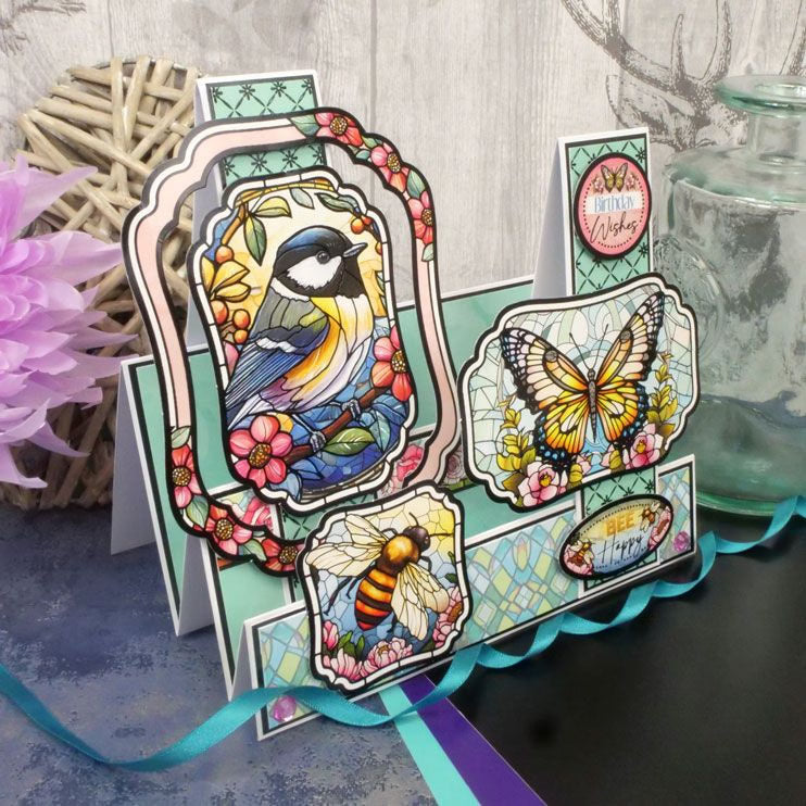 Deluxe Craft Pads - Stained Glass Wonderful Wildlife