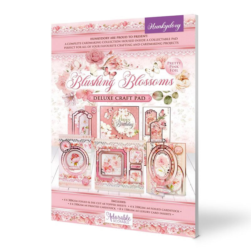 Deluxe Craft Pads - Blushing Blossoms