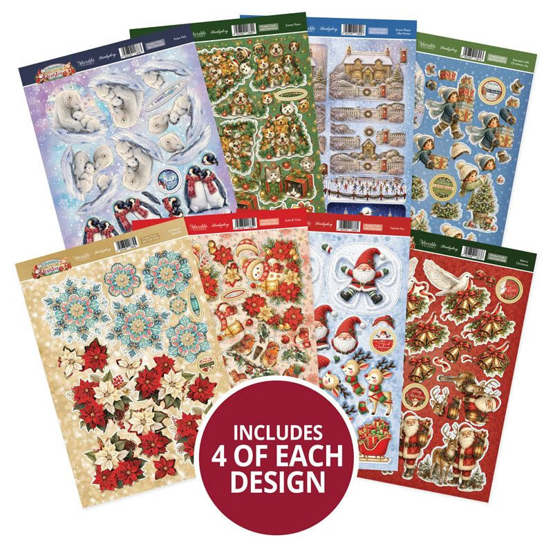 It's Beginning to Look a Lot Like Christmas Decoupage Topper Collection