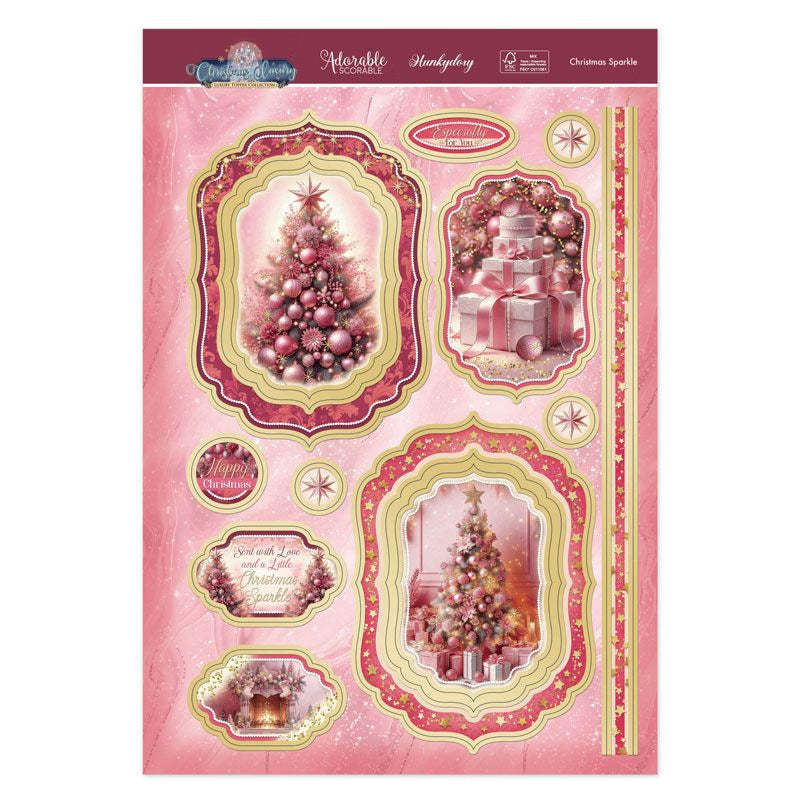 Christmas Sparkle Luxury Topper Set