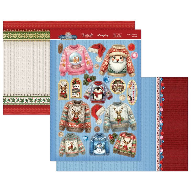 Cosy Christmas Jumpers Luxury Topper Set