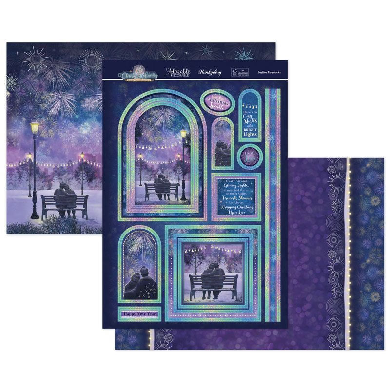 Festive Fireworks Luxury Topper Set