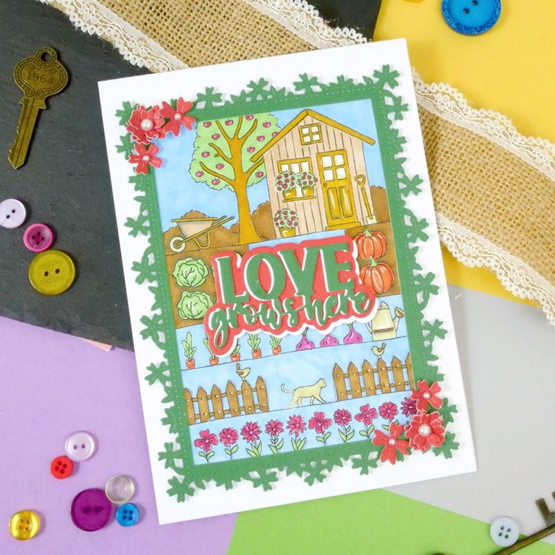 For the Love of Stamps - The Vegetable Patch