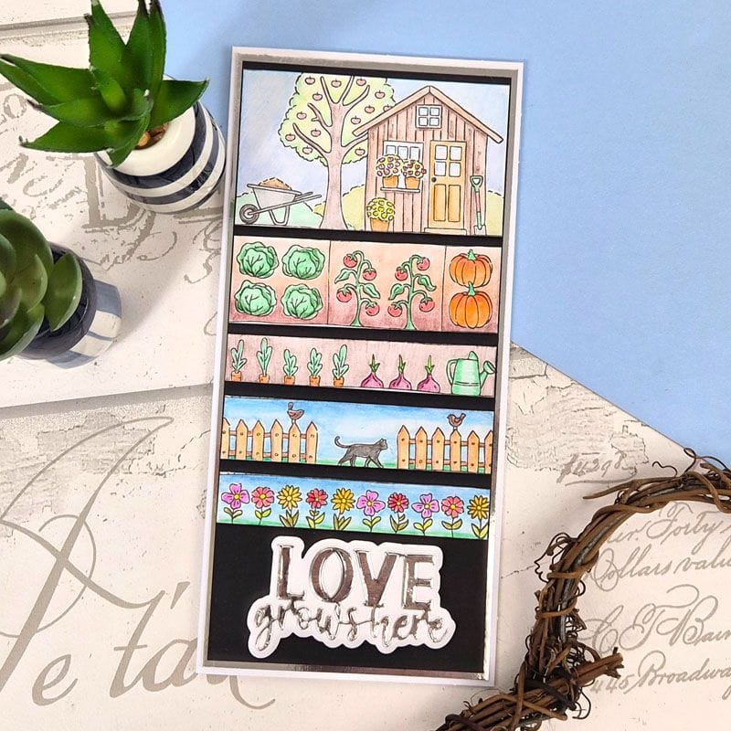 For the Love of Stamps - The Vegetable Patch