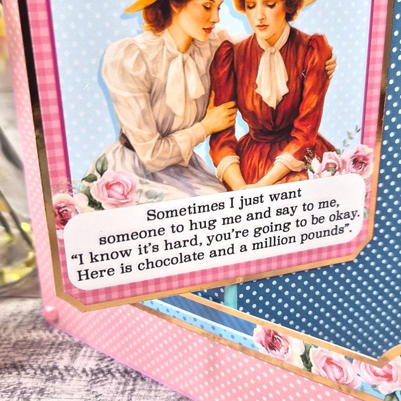 Here Come the Girls Luxury Card Toppers Kit