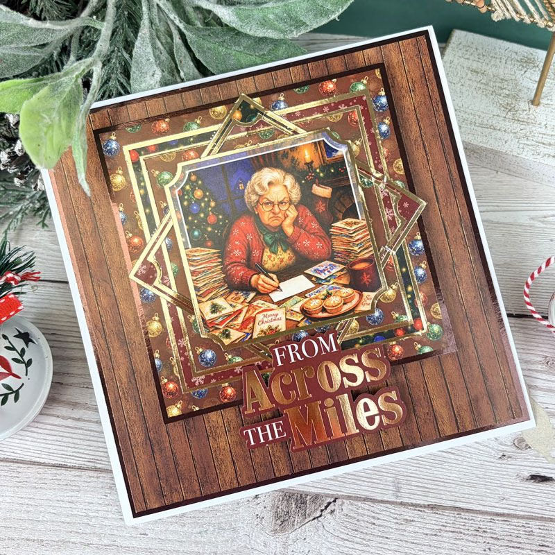 Golden Oldies - Festive Senior Moments 8" x 8" Paper Pad