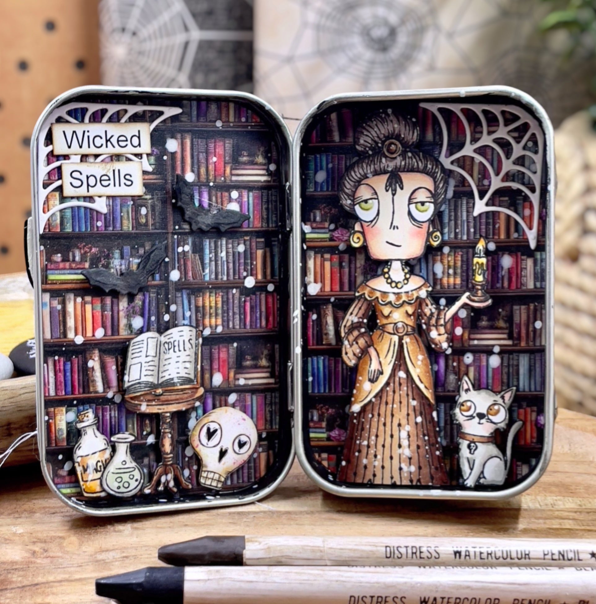 AALL and Create - A7 Stamp Set - Wee Witch