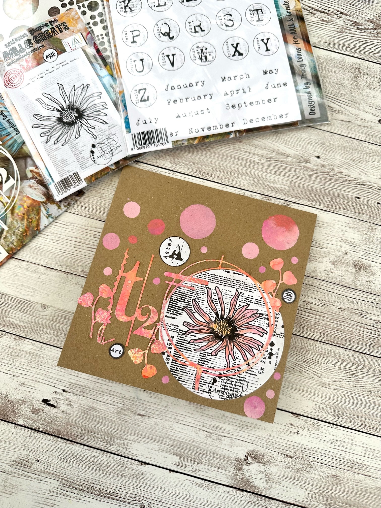 AALL and Create - Die-Cutting Die Set - Bursting Buds