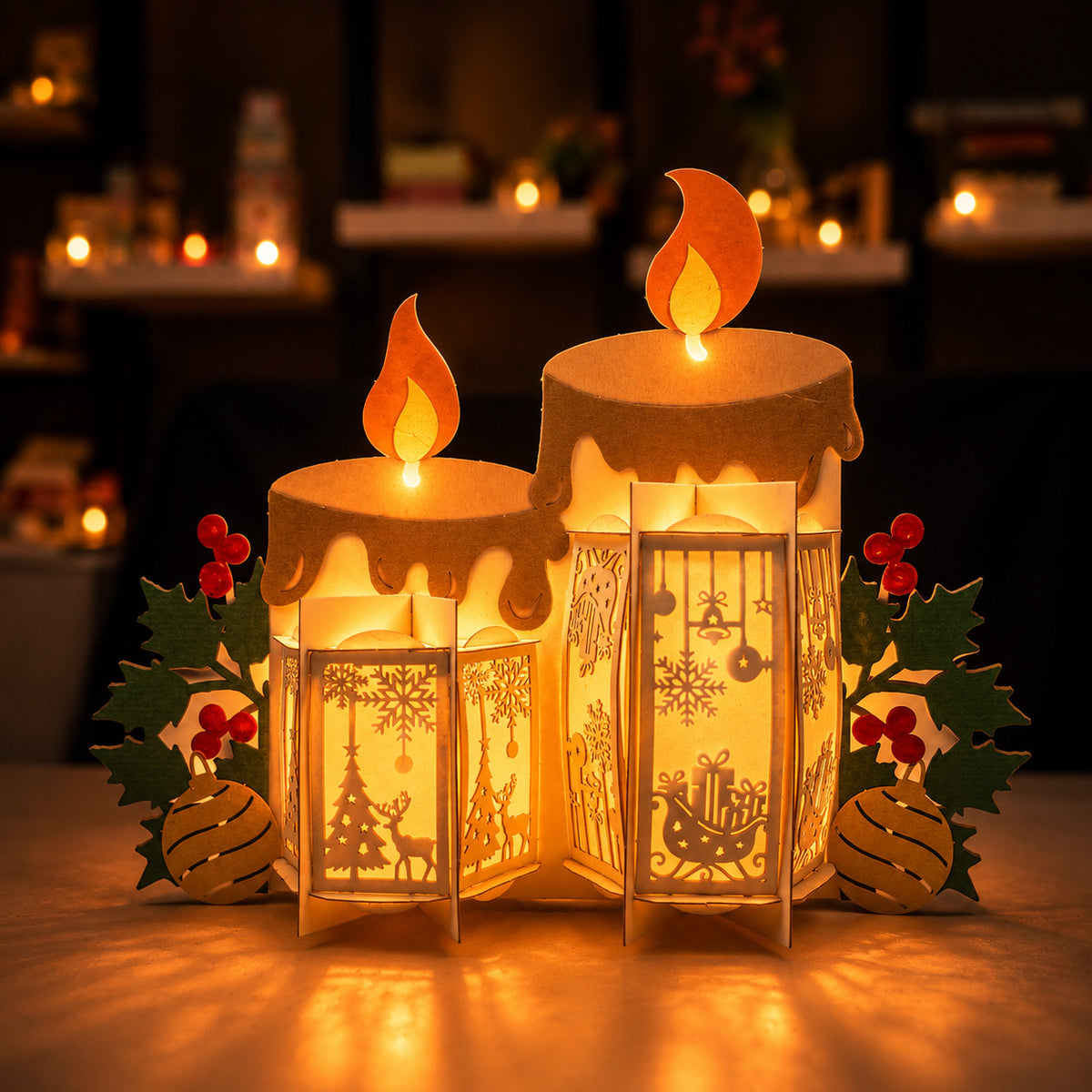 CrafTreat DIY Paper Lanterns - Candle
