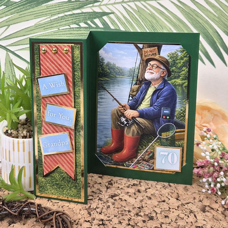 Little Book Photo Corner Card Blanks