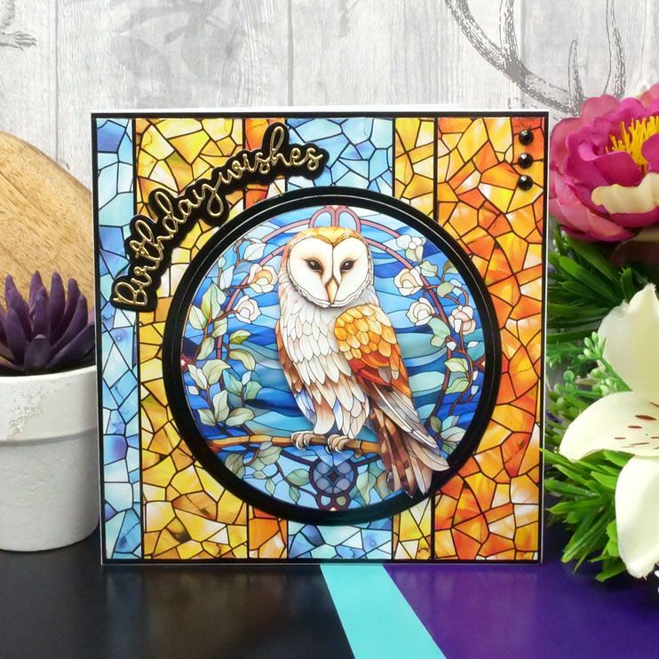 The Square Little Book of Stained Glass Wonderful Wildlife