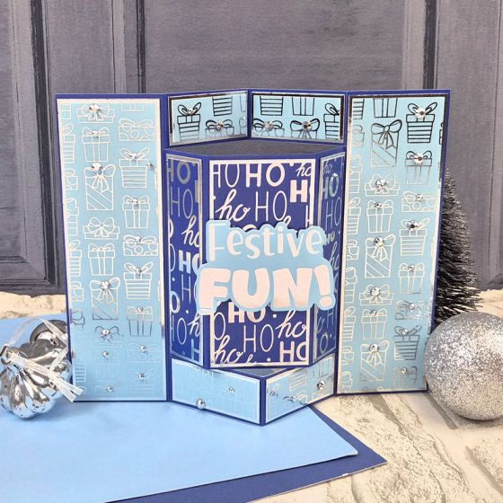 Festive Foiled Edge-to-Edge Cardstock Megabuy