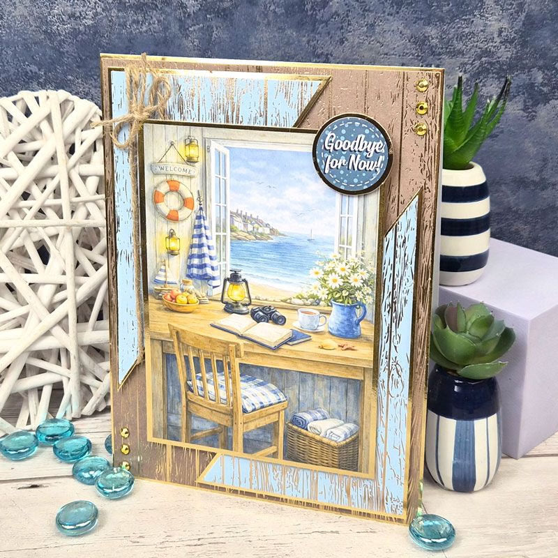Coastal Charm Luxury Foiled Cardstock