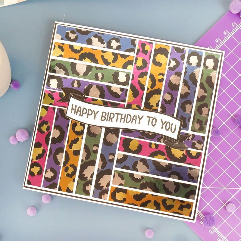 Designer Mirri Card - Lovely Leopard