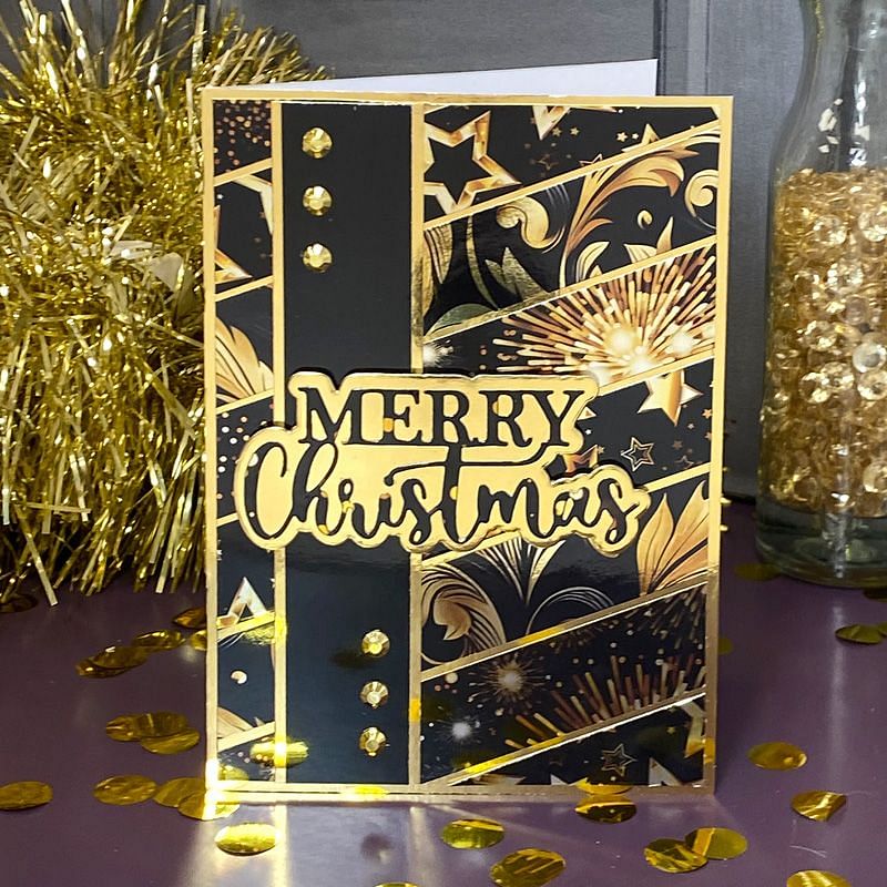 Designer Mirri Card - Festive Glamour