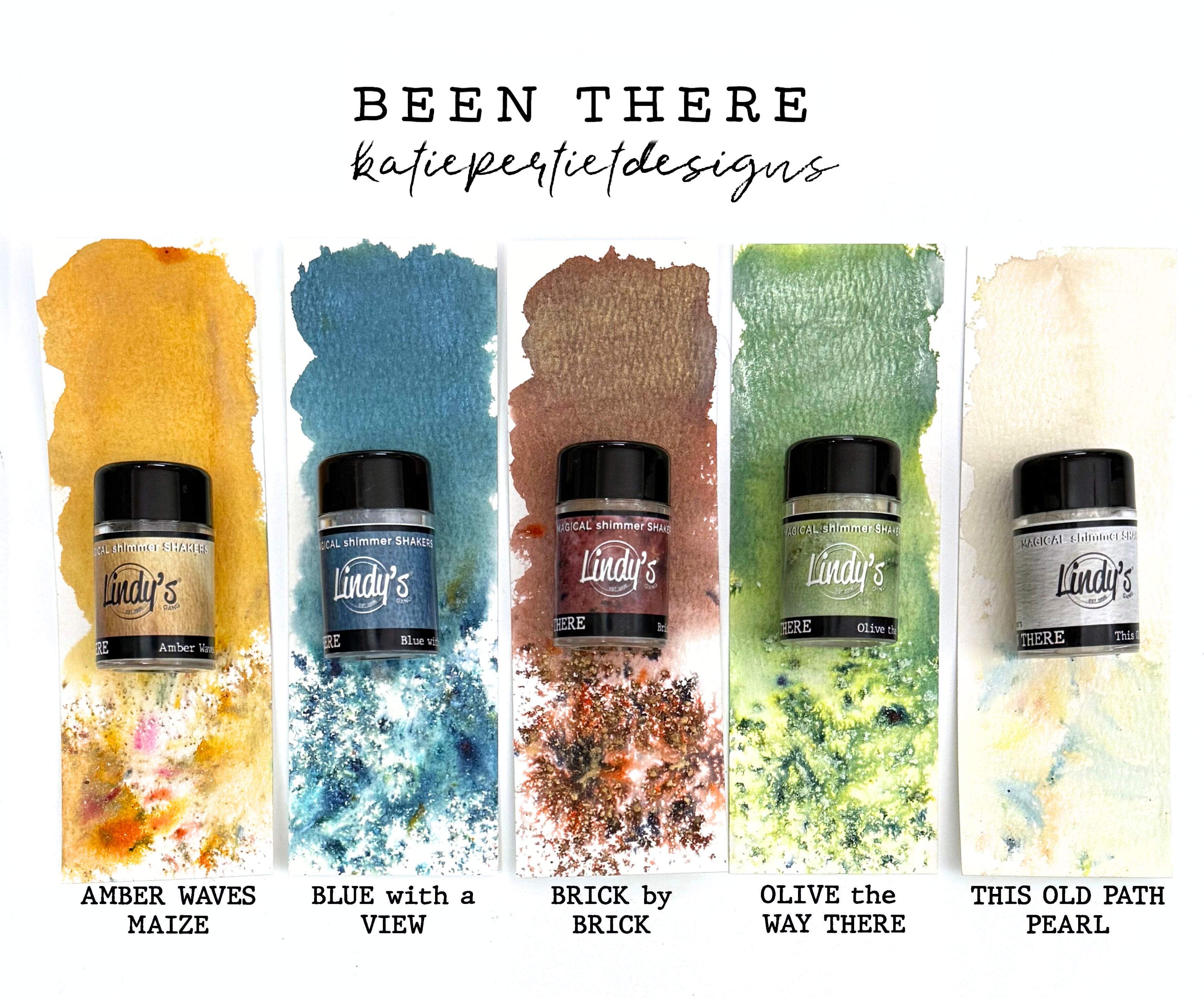 Been There by Katie Pertiet Shimmer Shaker 5-pack