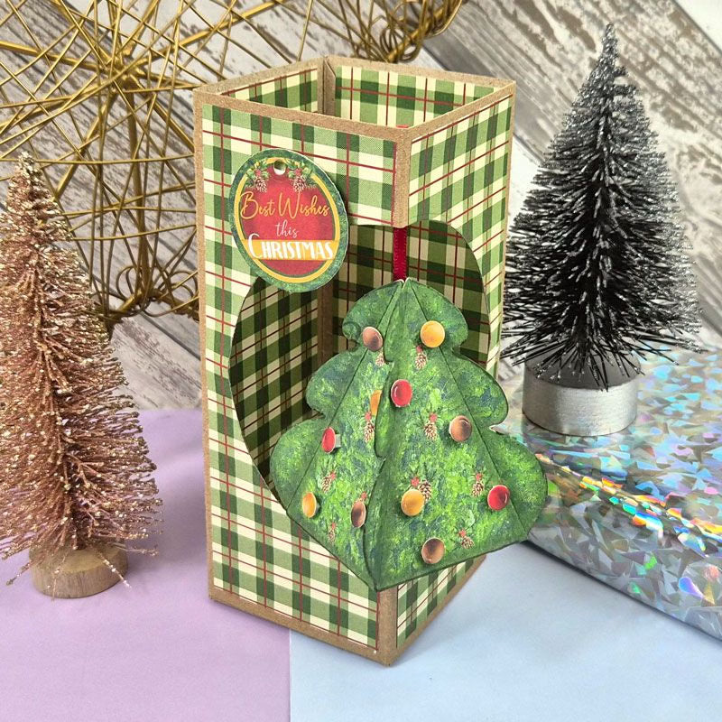 Moonstone Dies - Christmas Tree Gift Box