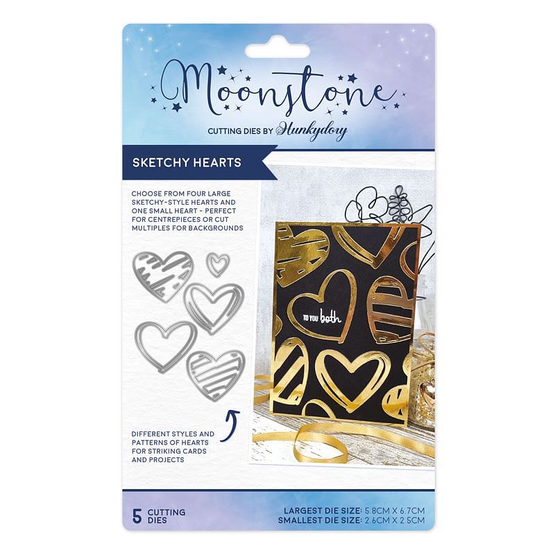 Moonstone Dies - Sketchy Hearts