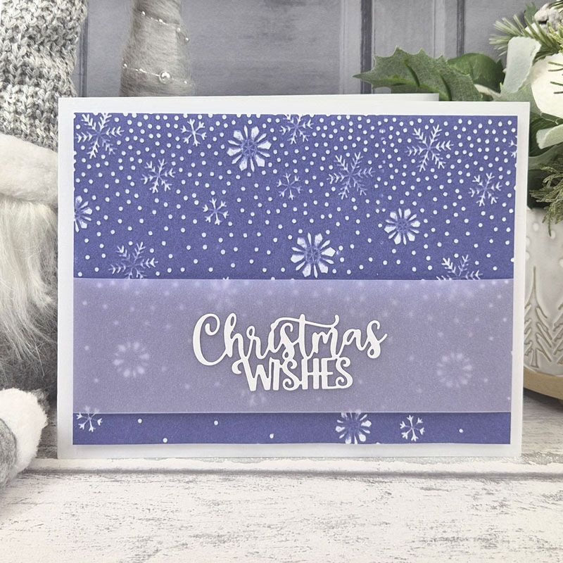 Moonstone Embossing Folders - Sparkling Snowfall