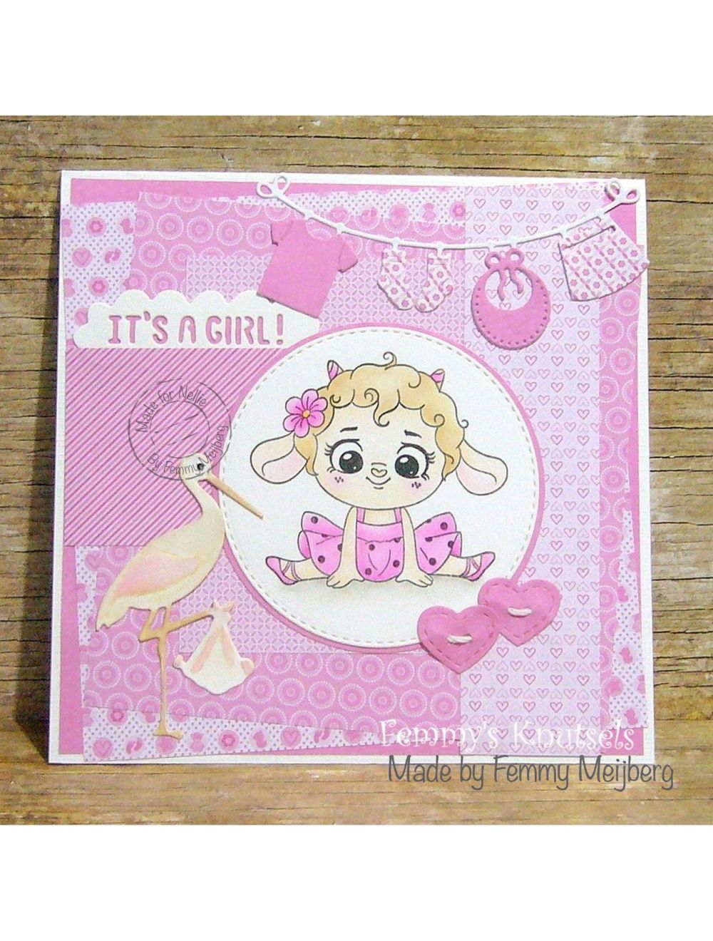 Nellie Snellen • Nellie's Cuties Clear Stamp Little Lamb