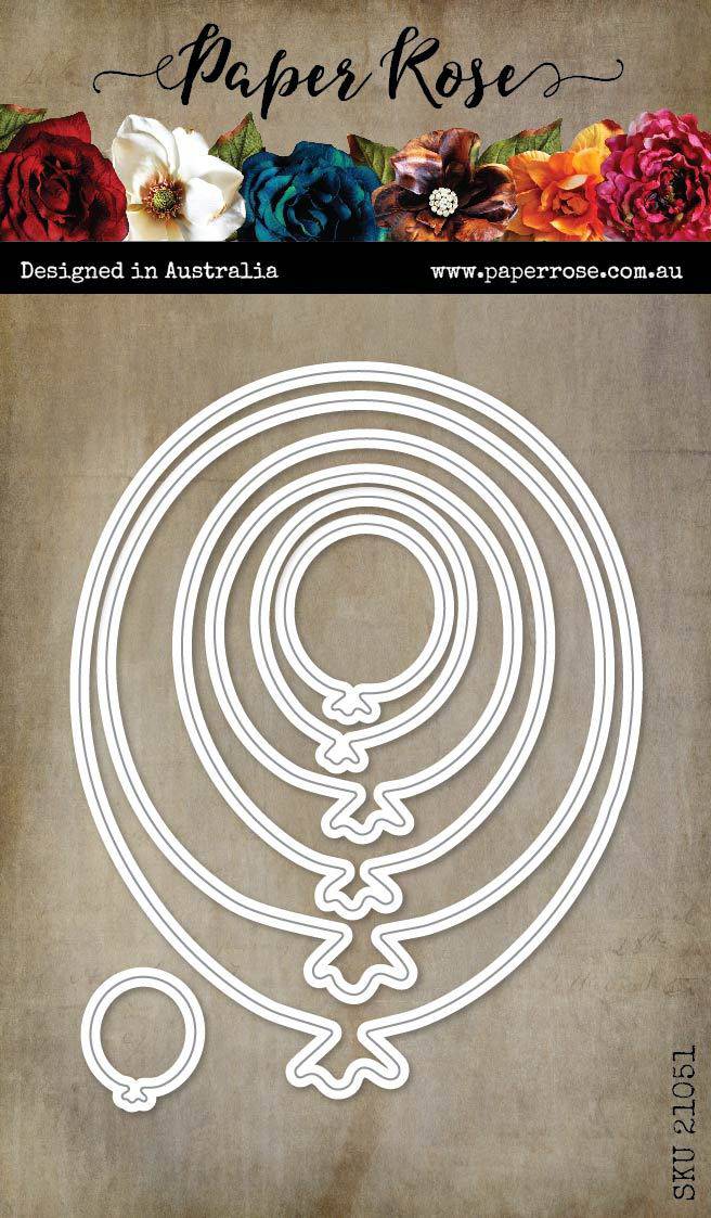 Nesting Balloons Metal Cutting Die 21051