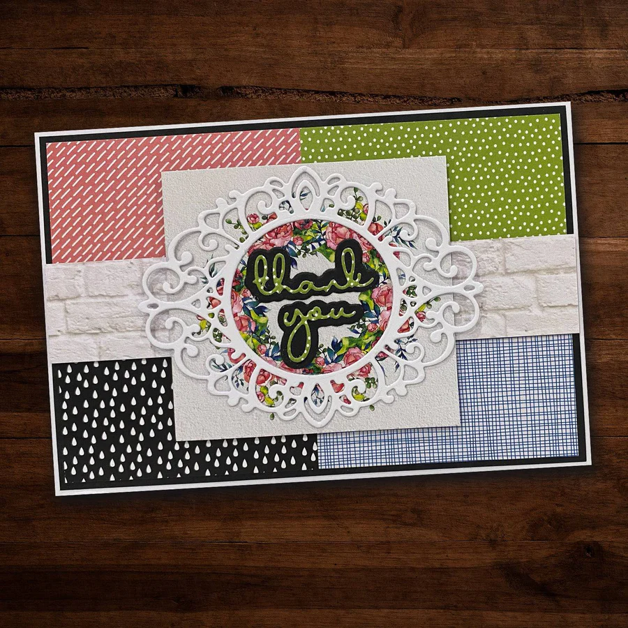 Oval Lace Frame Metal Cutting Die 19607