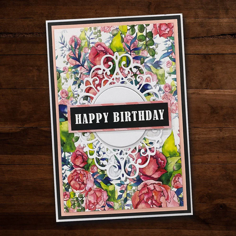 Oval Lace Frame Metal Cutting Die 19607