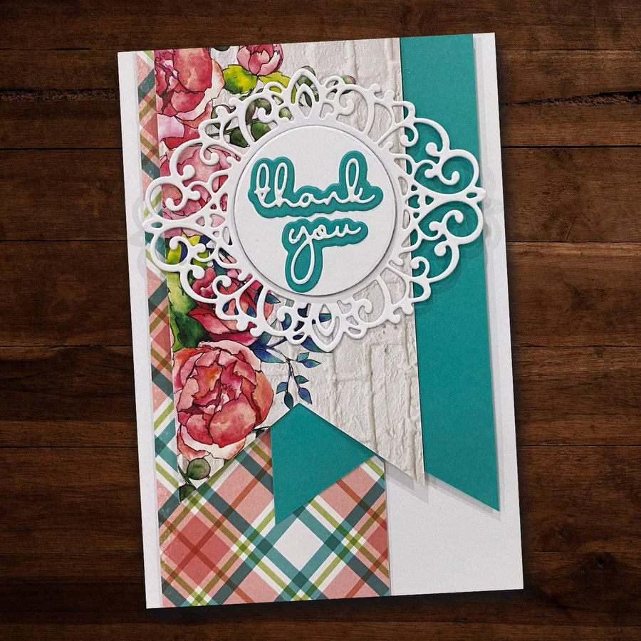 Oval Lace Frame Metal Cutting Die 19607