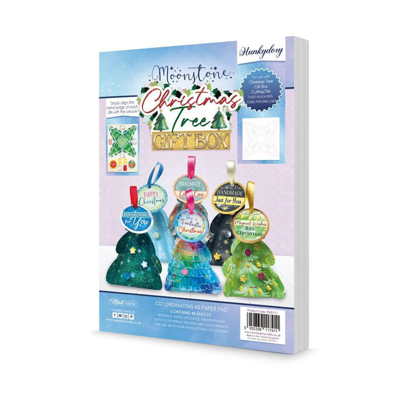 Moonstone Christmas Tree Gift Box Paper Pad
