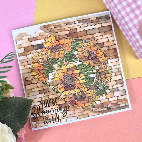 For the Love of Stamps - Scenes & Backgrounds Stamping Paper Pad