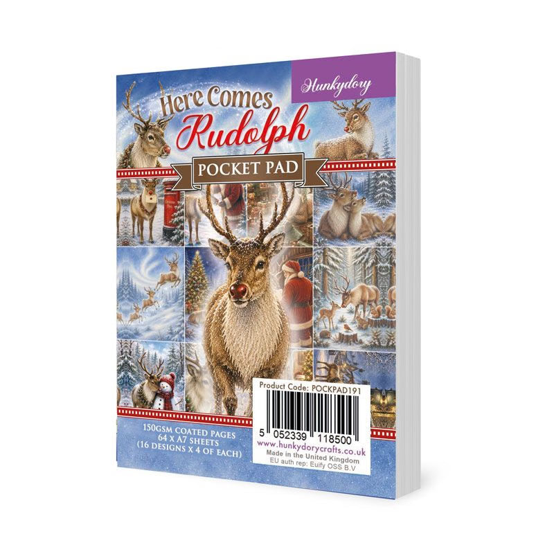 Here Comes Rudolph Pocket Pad