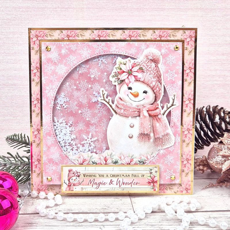 Premium Paper Pads - Joyful Poinsettias