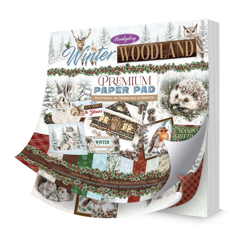 Premium Paper Pads - Winter Woodland