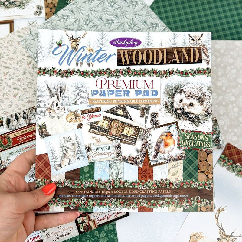 Premium Paper Pads - Winter Woodland