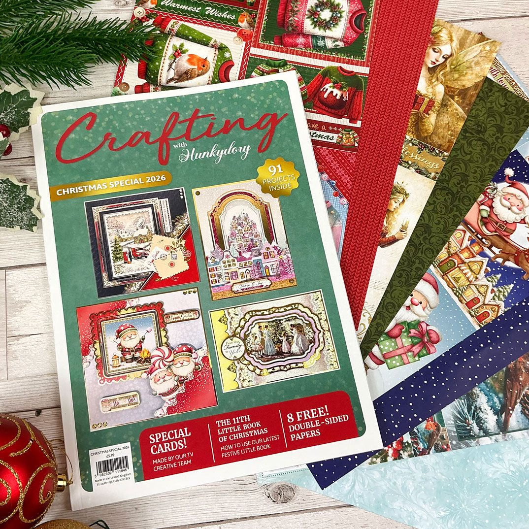 Crafting with Hunkydory Project Magazine - Christmas Special 2026